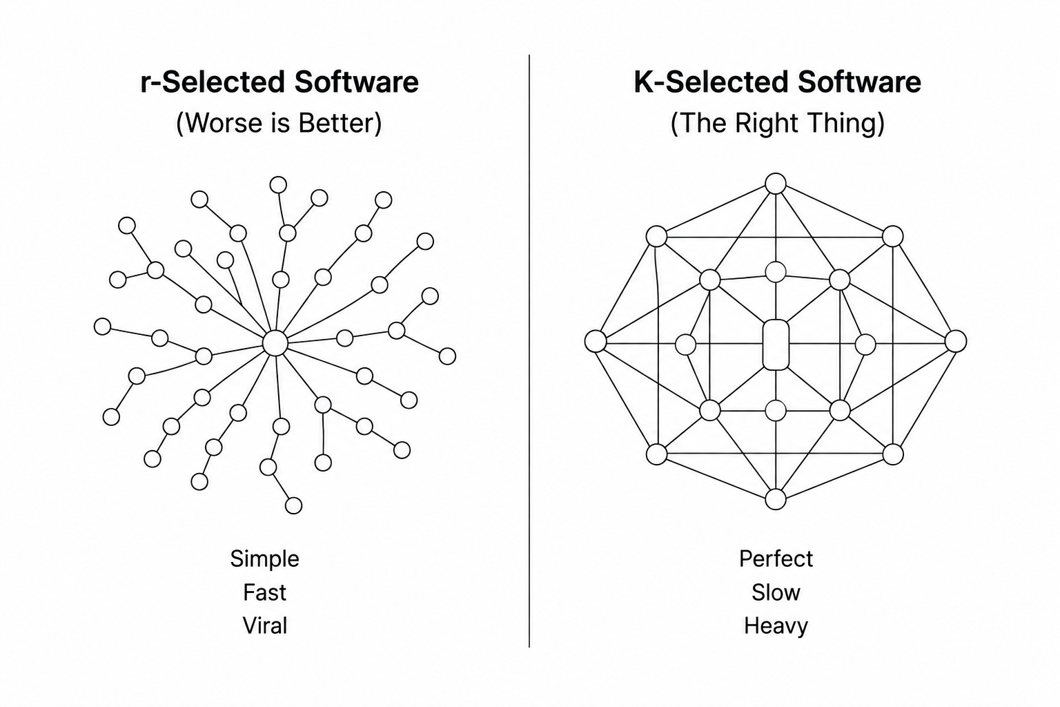 r/K Selection in Software